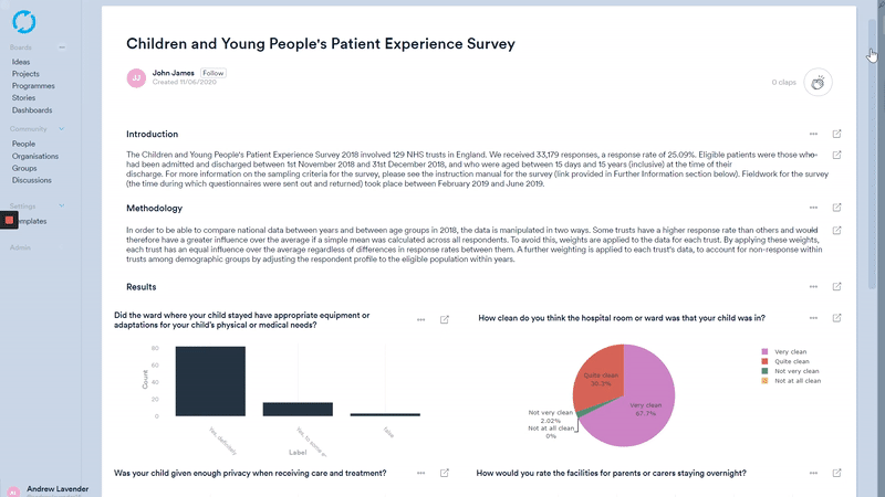 Charting Survey Results - 01